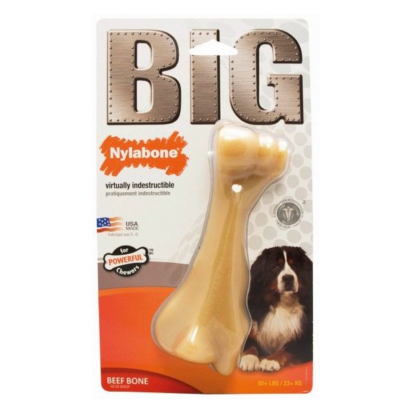 Nylabone Osso Big Chew Pollo Nylon Marrón