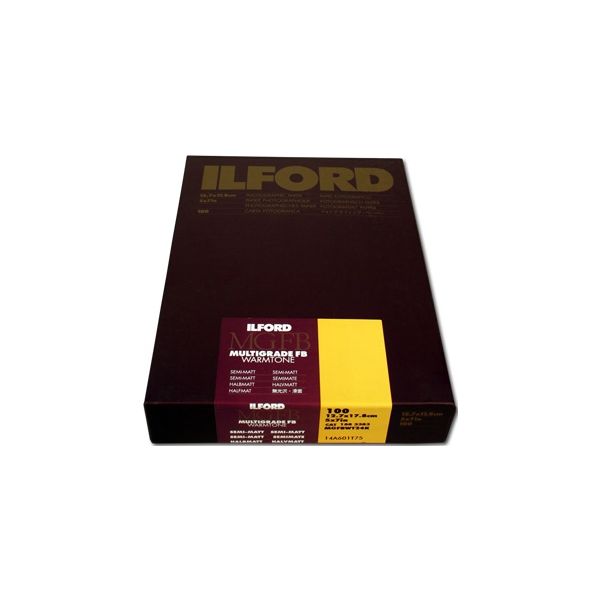Ilford Papel Multigrade Warmtone Fb 18x24cm 100 Fls 24K