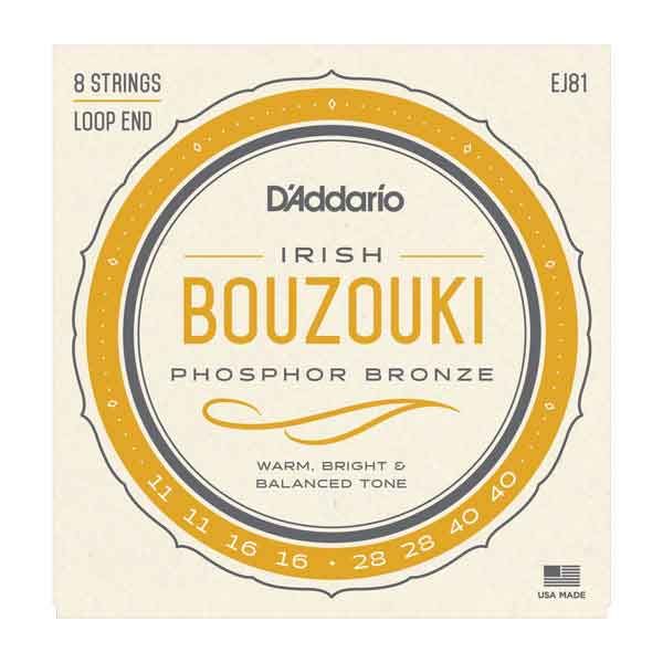 D'Addario SET CORDAS BOUZOUKI EJ81