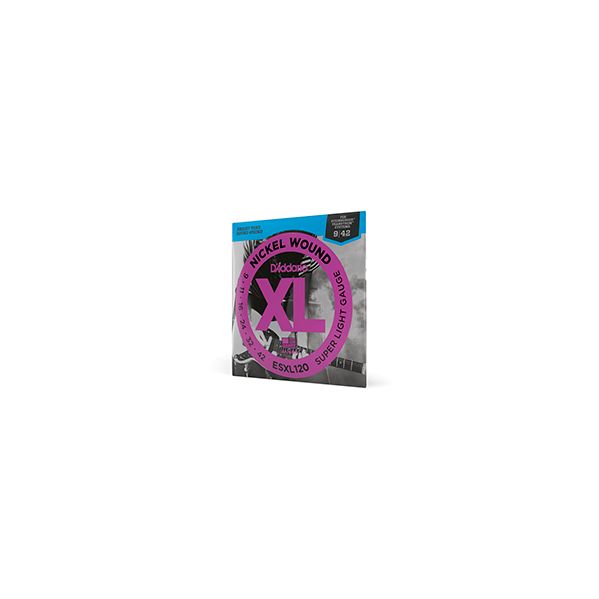 D'Addario Jogo de Cordas para Guitarra Elétrica ESXL120