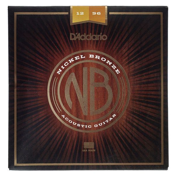 D'Addario NB1256 Nickel Bronze Set