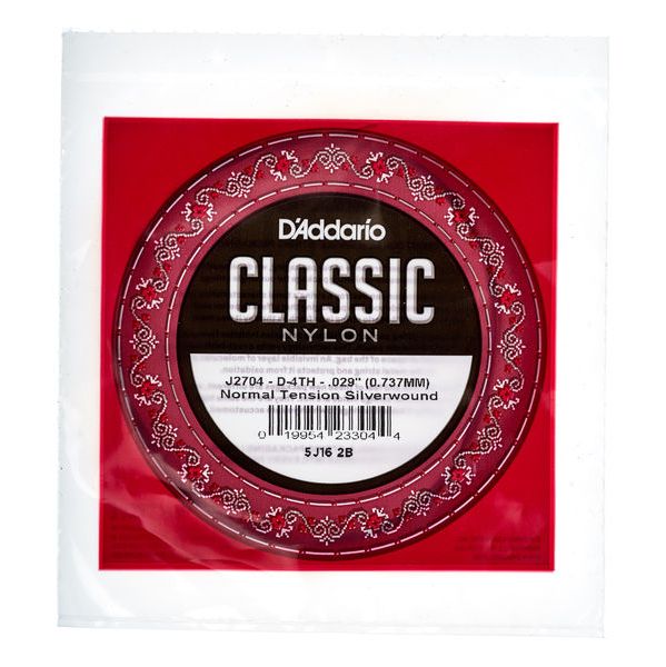 D'Addario J2704 D4