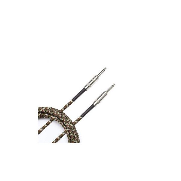 Planet Waves PW-BG-20CF Cabo de Guitarra Braided Camuflaje 6 m