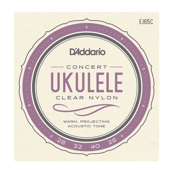 D'Addario SET CORDAS UKULELE Concerto EJ65C