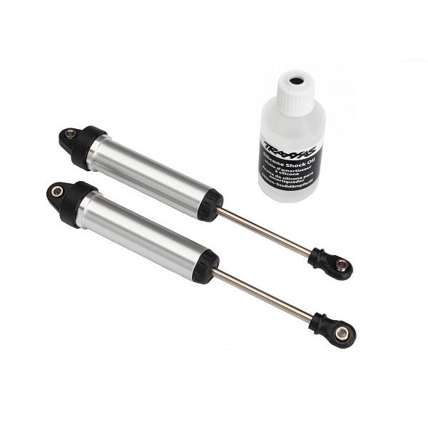 Traxxas Shocks GTR 134mm Aluminum Silver no thread