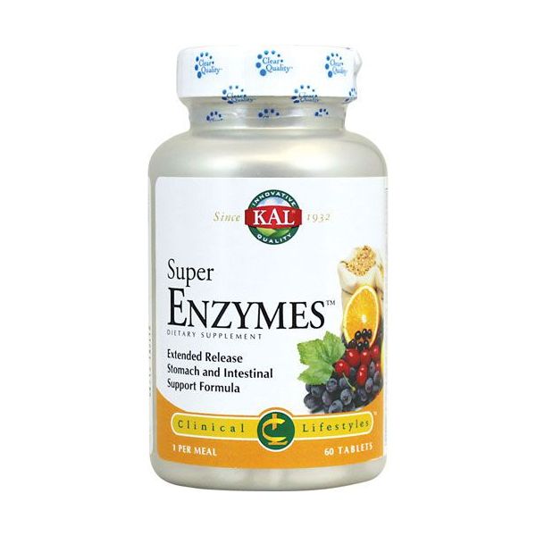 KAL Super Enzimas 60 Comprimidos