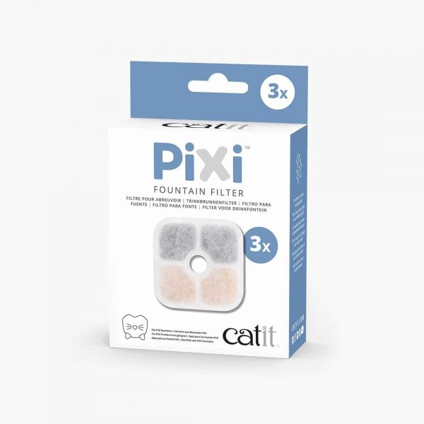 Catit Filtro para Fontes Pixi 3 unidades