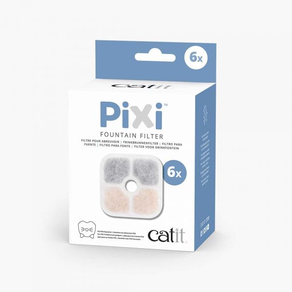 Catit Filtro para Fontes Pixi 6 unidades