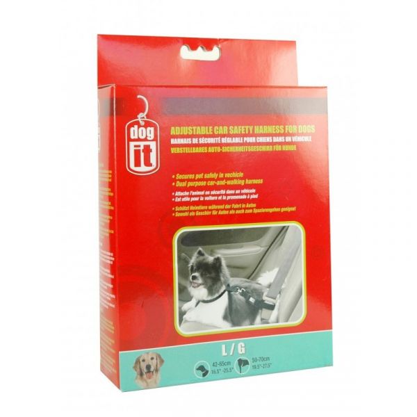 Dog It Peitoral de Segurança Carro S