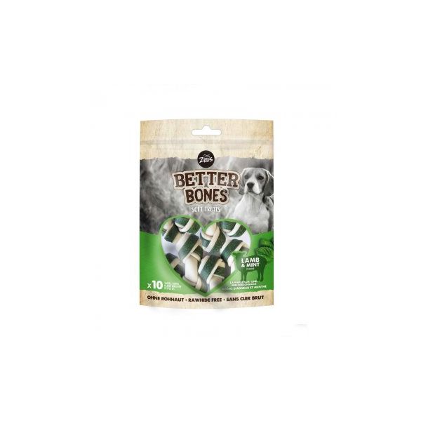 Better Bones Osso Cordeiro & Menta 219g 10 Unidades