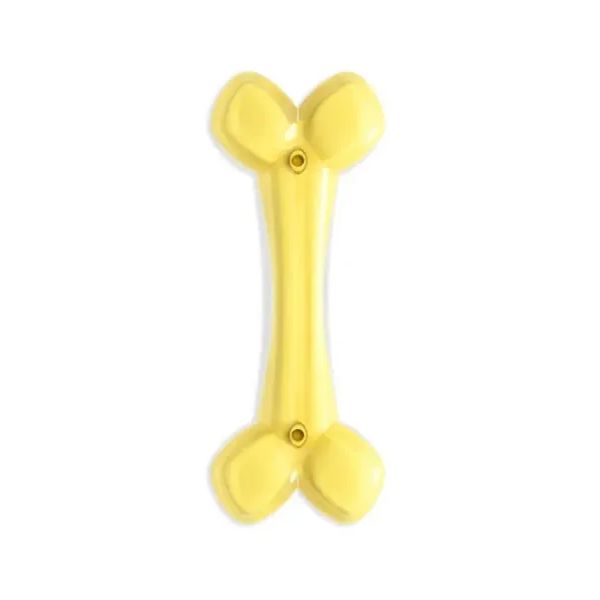 Zeus Mordedor Duo Osso Amarelo, Aroma a Côco 18 cm