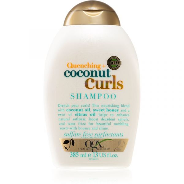 OGX Coconut Curls Shampoo para Cabelos Ondulados e Encaracolados 385 ml