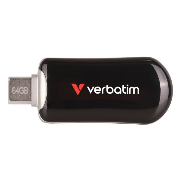 Verbatim 64GB Plectra USB 3.2 USB-C Preto