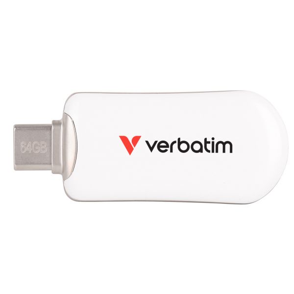 Verbatim 64GB Plectra USB-C Branco