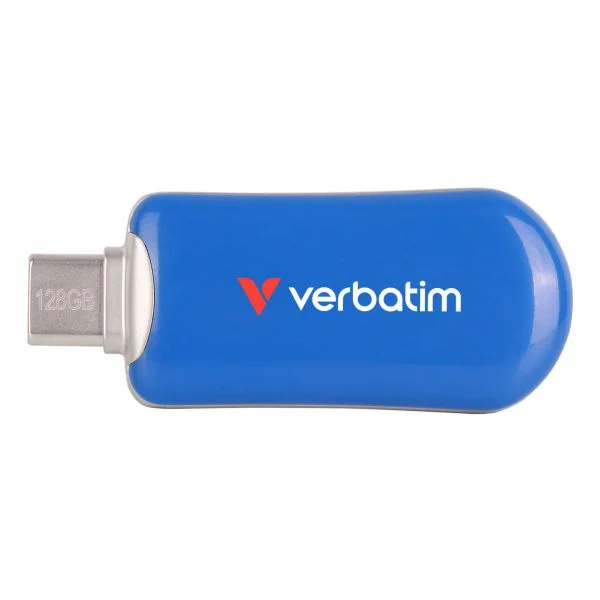 Verbatim 128GB Plectra USB-C Azul