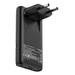 Verbatim GaN III Fold 'n' Go Carregador 65W Preto