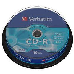 Verbatim CD-R 700MB 52x Cake 10 Uni
