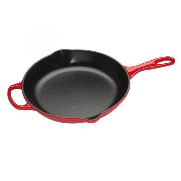 Le Creuset Frigideiras Skillet Redonda Cor Cereja 20 cm Cereja