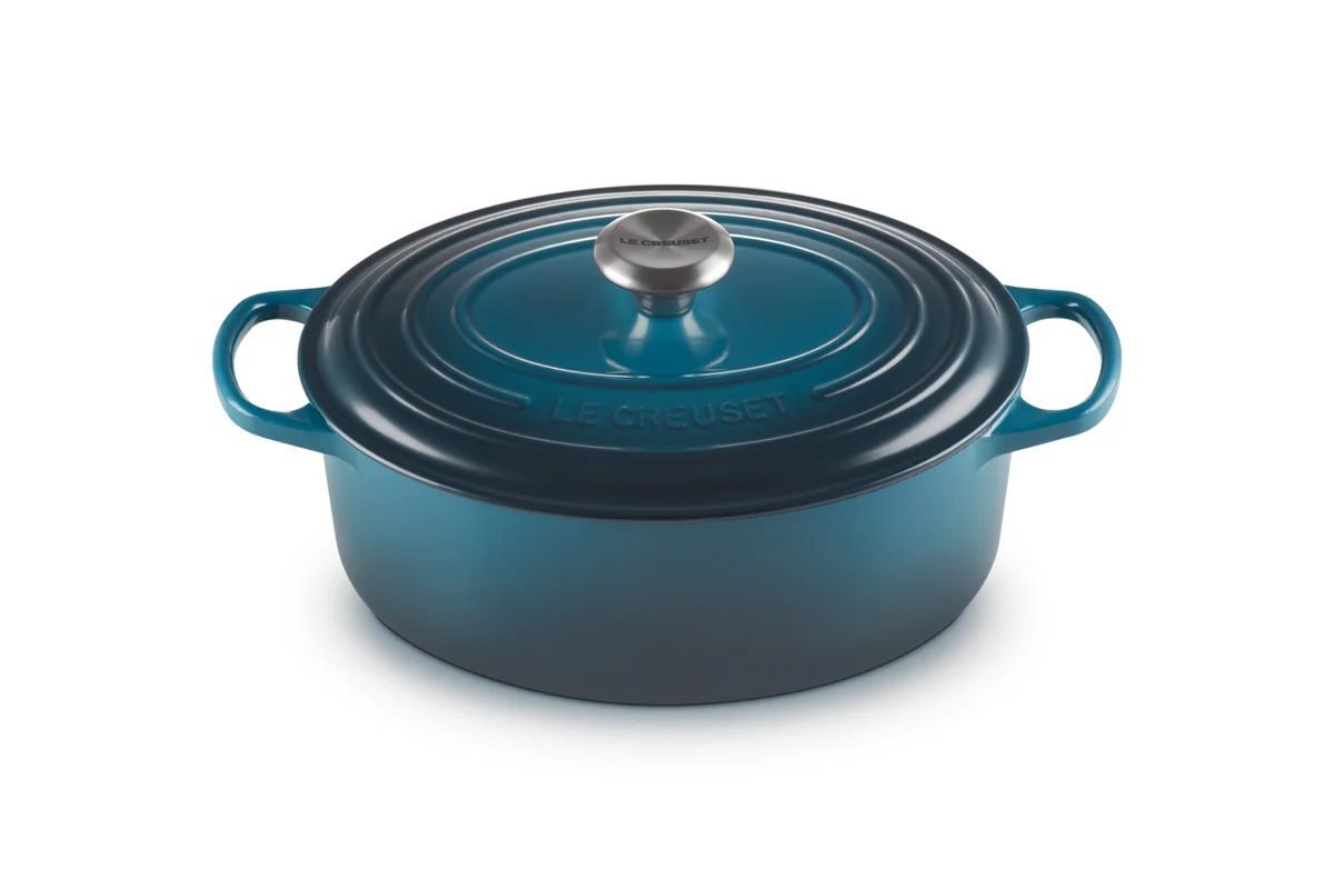 LE CREUSET - Cocotte Oval Evol. 29 Deep Teal 21178296422430