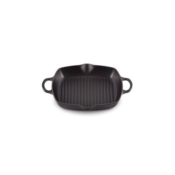 Le Creuset Grelha Quadrada Funda 30cm Preto