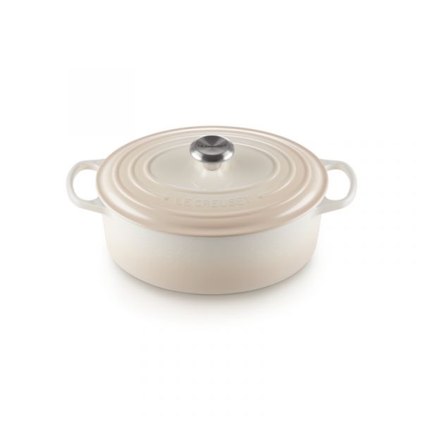 Le Creuset Tacho Oval Cocotte 31cm Merengue