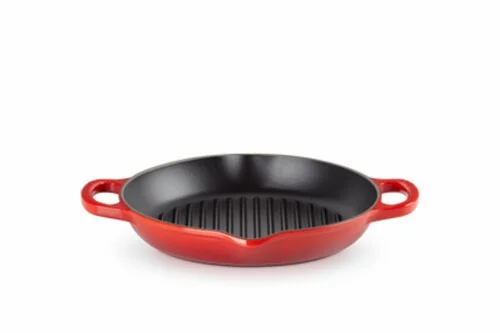 LE CREUSET - Parrilla Signature Grill Redonda Cereja 25 20208250600422