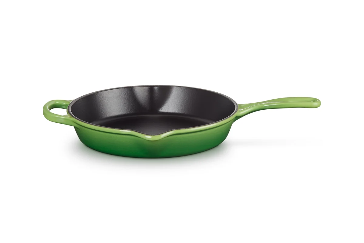 Le Creuset Frigideira Skillet Alta em Ferro Fundido Bamboo