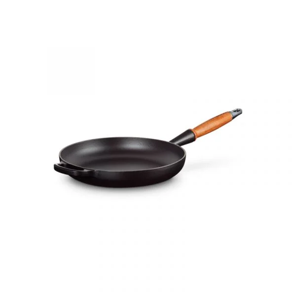 Le Creuset Frigideira Baixa Pega Madeira Preto Mate 26cm - Signature - LC20258260000422