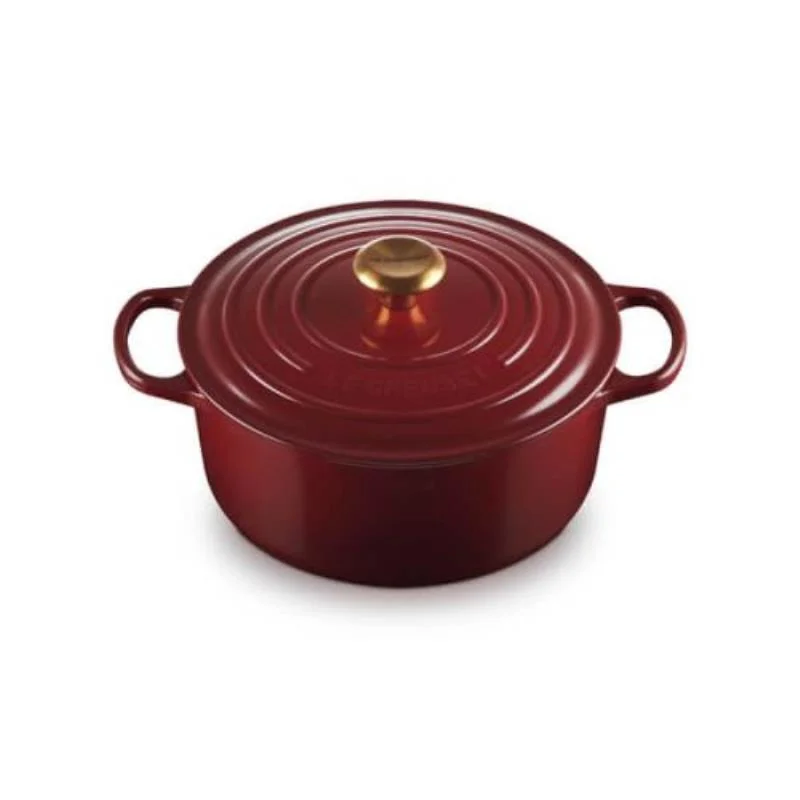 LE CREUSET - Cocotte Red. Signature 26 Garnet 21177269494441