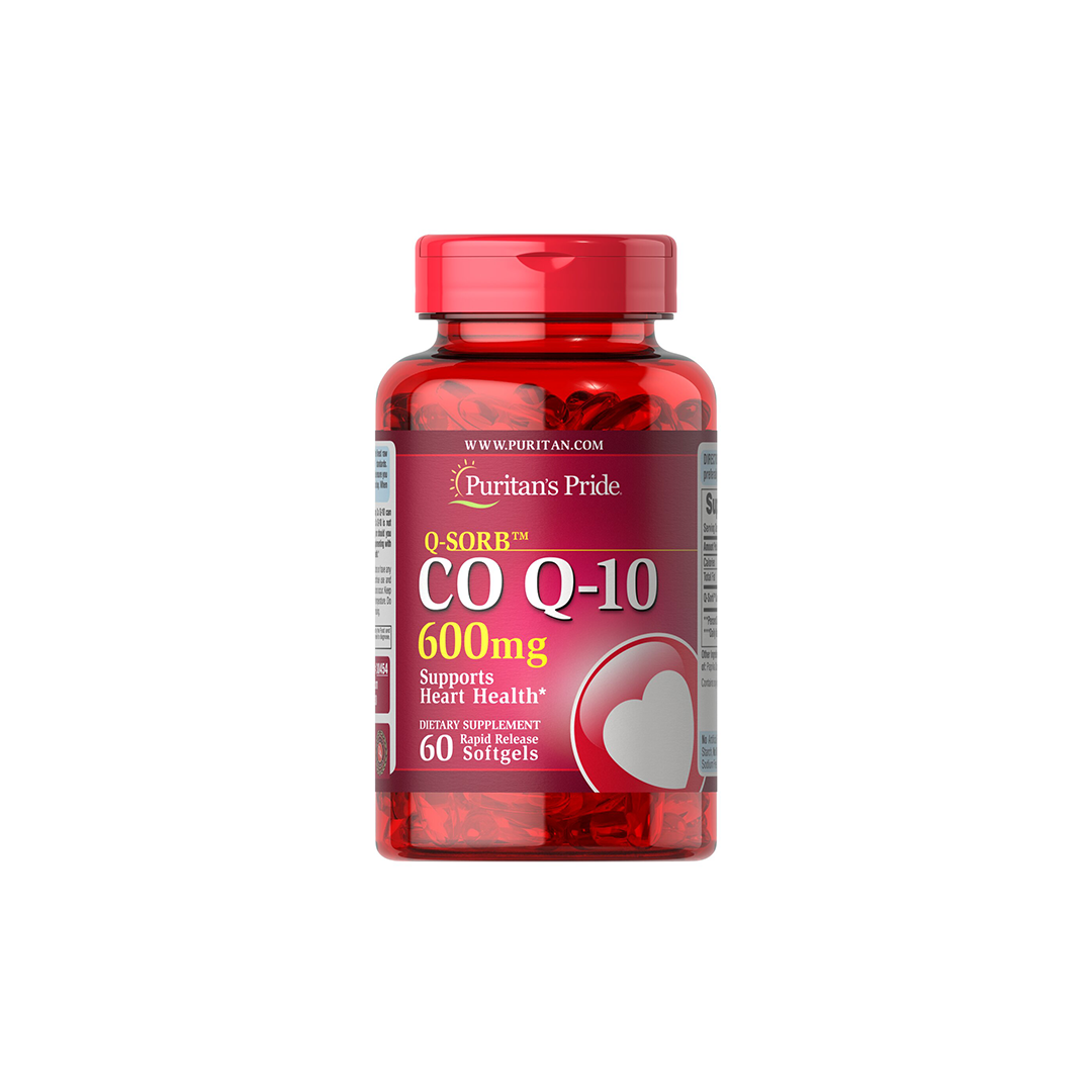 Q-SORB™ Coenzyme Co Q-10 600 mg 60 Rapid Release Softgels