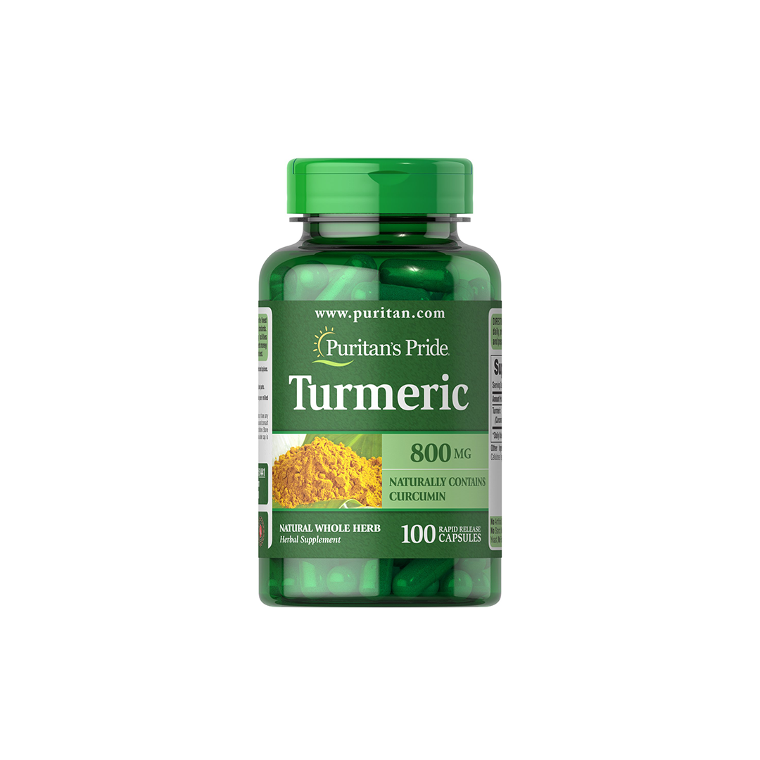 Turmeric 800 mg 100 Rapid Release Capsules