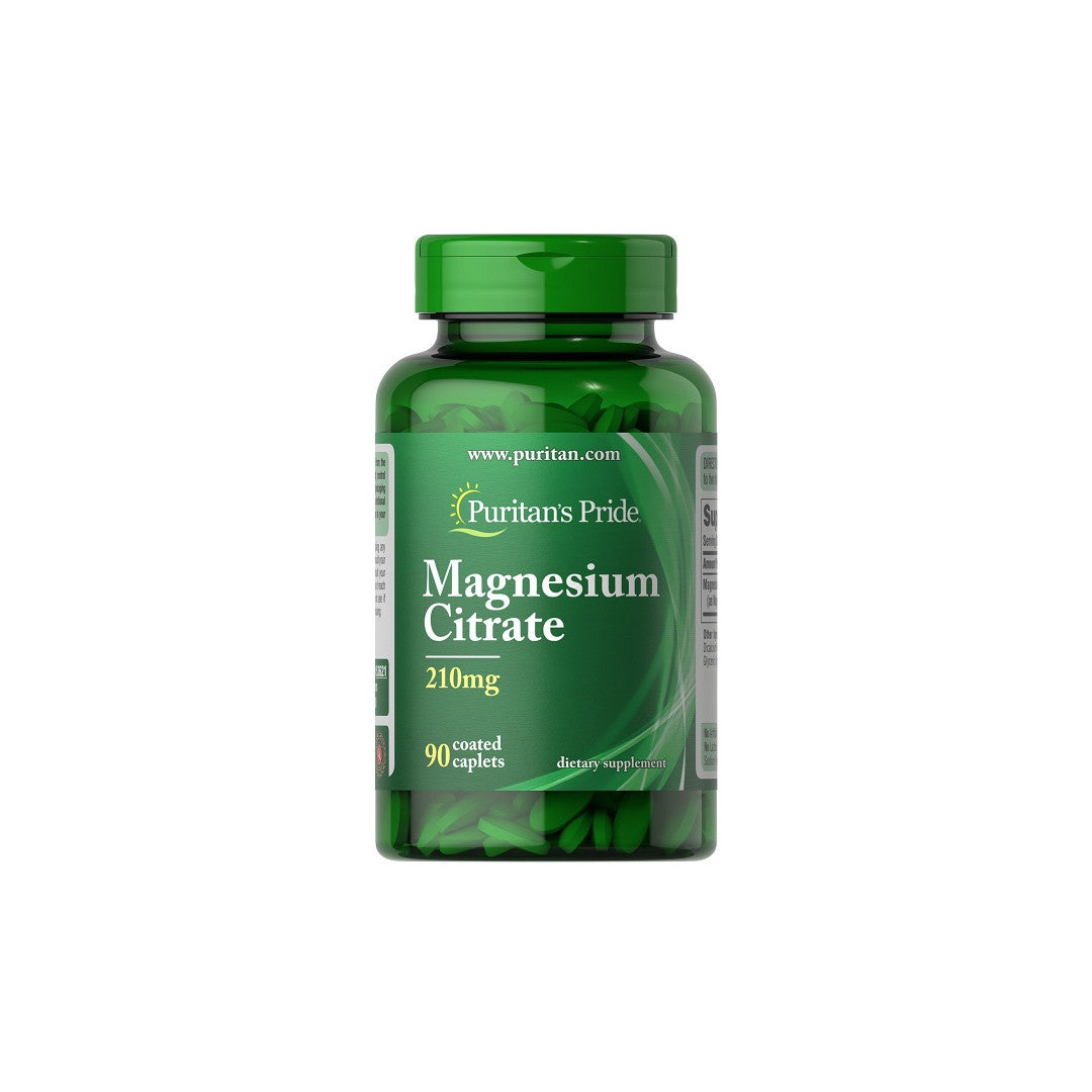 Magnesium citrate 210 mg 90 coated caplets