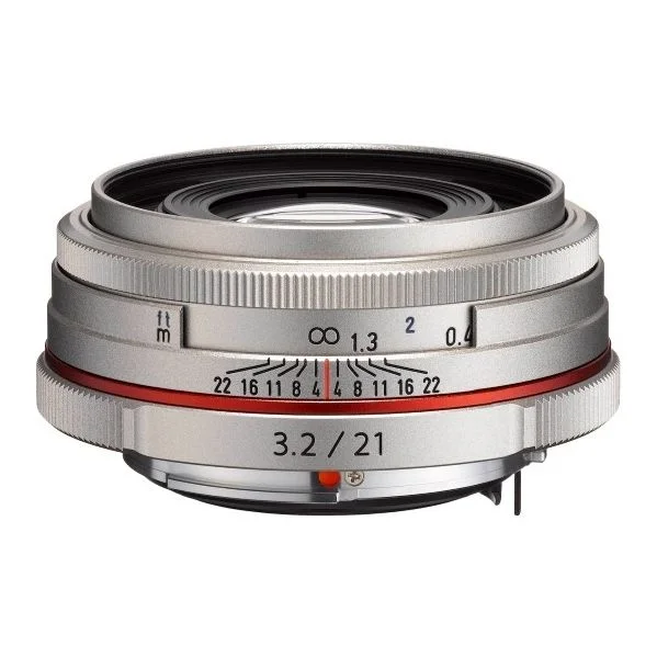Objetiva Pentax 21mm f/3.2 SP HD AL Limited DA Silver
