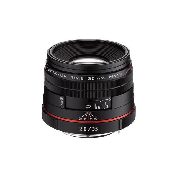 Objetiva Pentax 35mm Macro f/2.8 HD Limited DA Black