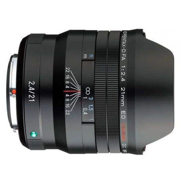 Objetiva Pentax 21mm f/2.4 ED Limited DC WR Black
