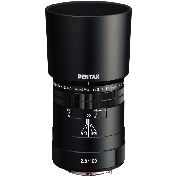 Objetiva PENTAX 100mm f/2.8 HD DFA ED AW Preta - PENTAX20320