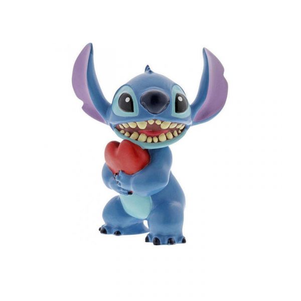 Enesco Figura Decorativa de Stitch Con Corazón
