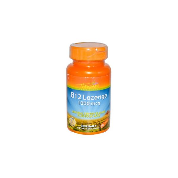 Thompson Vitamina B12 1000mcg 30 Cápsulas
