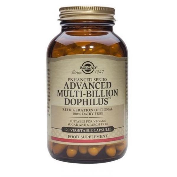 Solgar Advanced Multi-Billion Dophilus 120 Cápsulas
