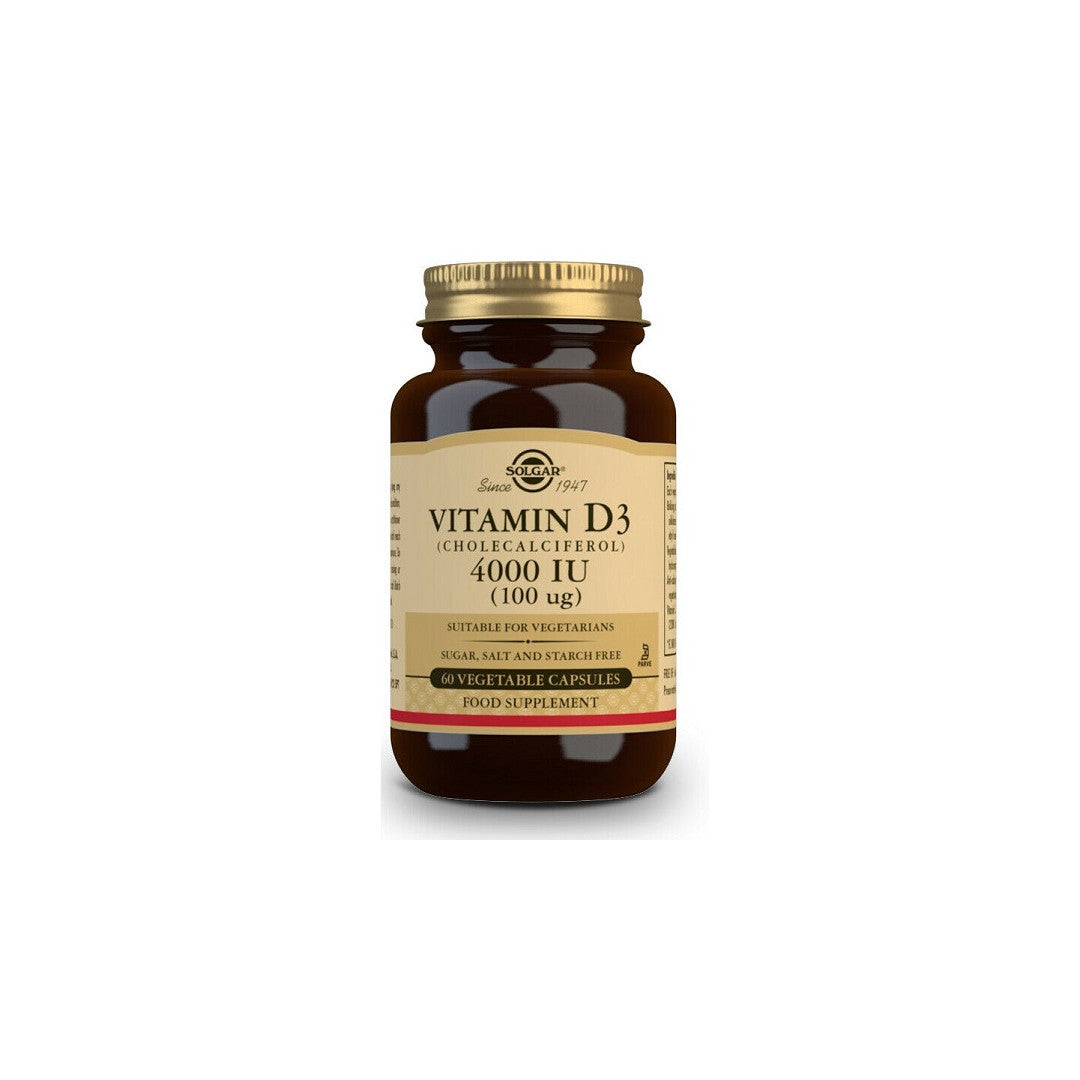 Vitamin D3 4000 IU 60 Vegetarian Capsules