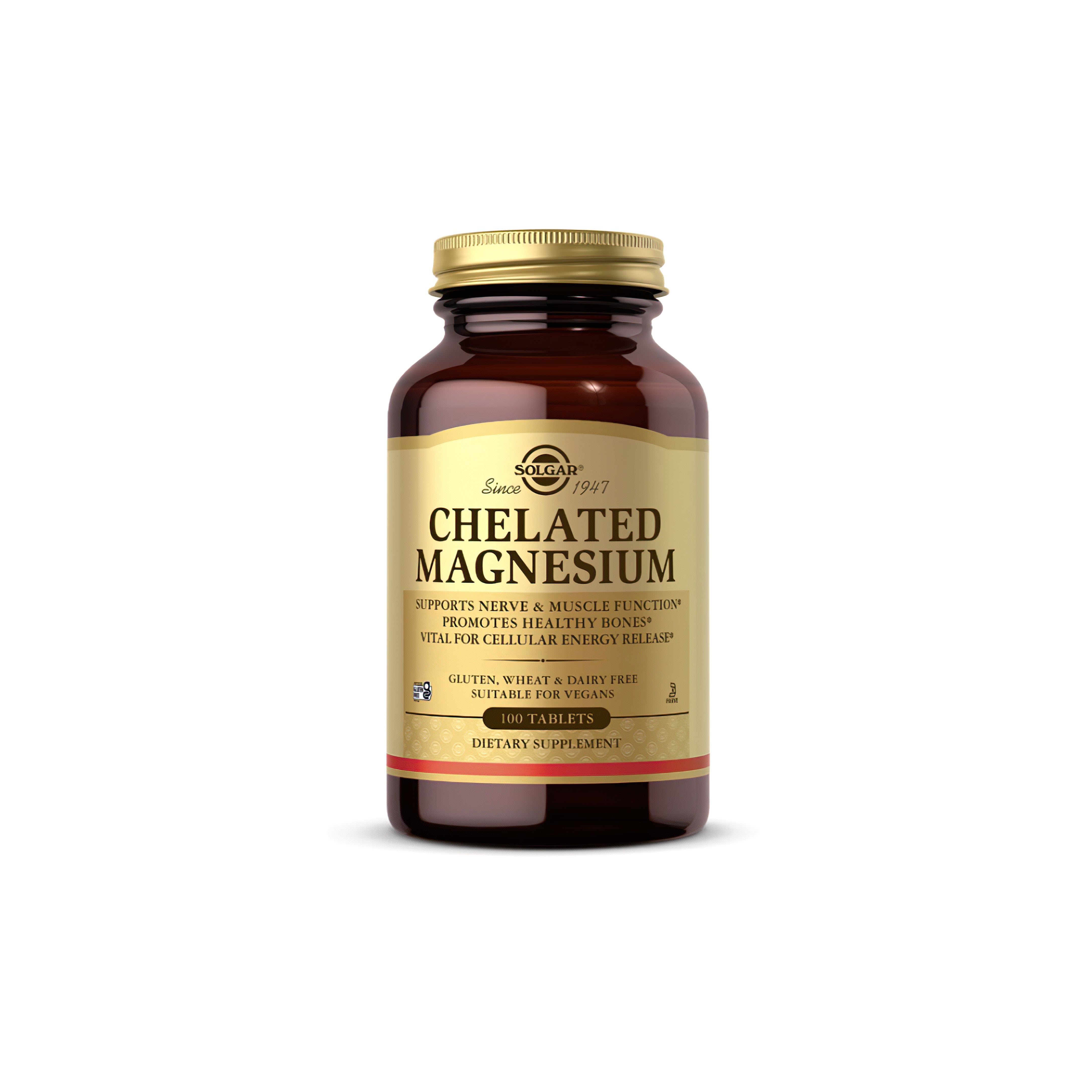 Chelated Magnesium 100 Tablets