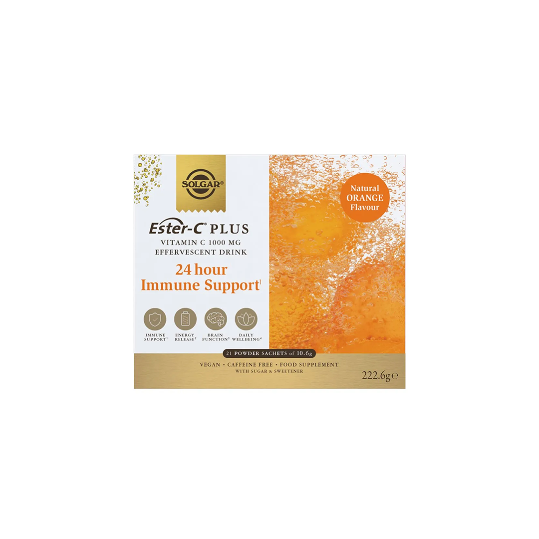 Ester-C Plus Vitamin C 21 Powder Sachets of 10.6 g