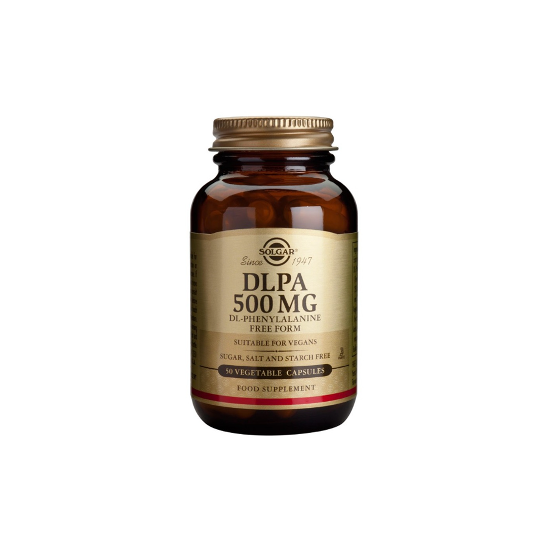 DLPA 500 mg 50 Vegetable Capsules