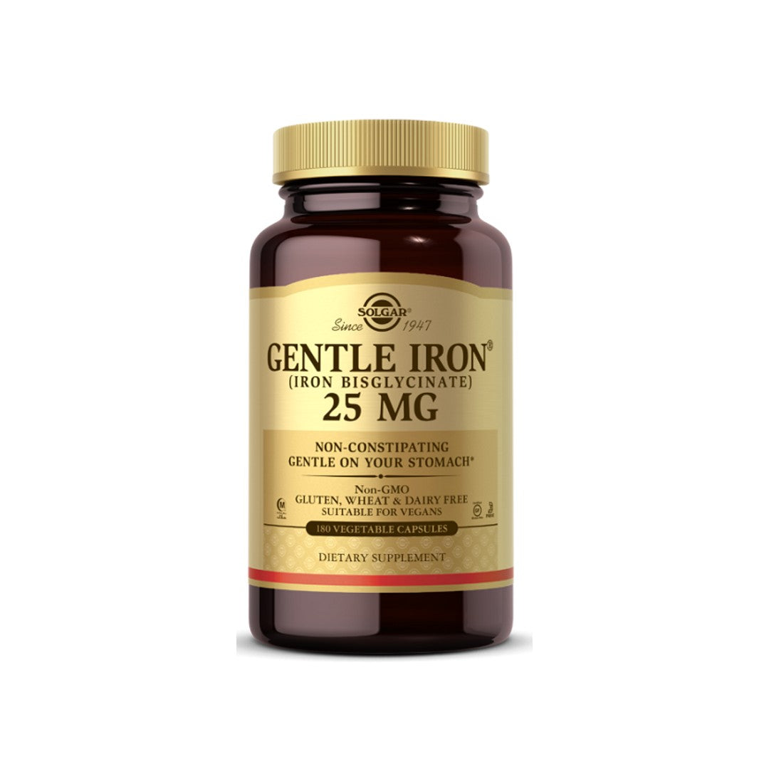 Solgar Ferro 20 mg – 180 cápsulas