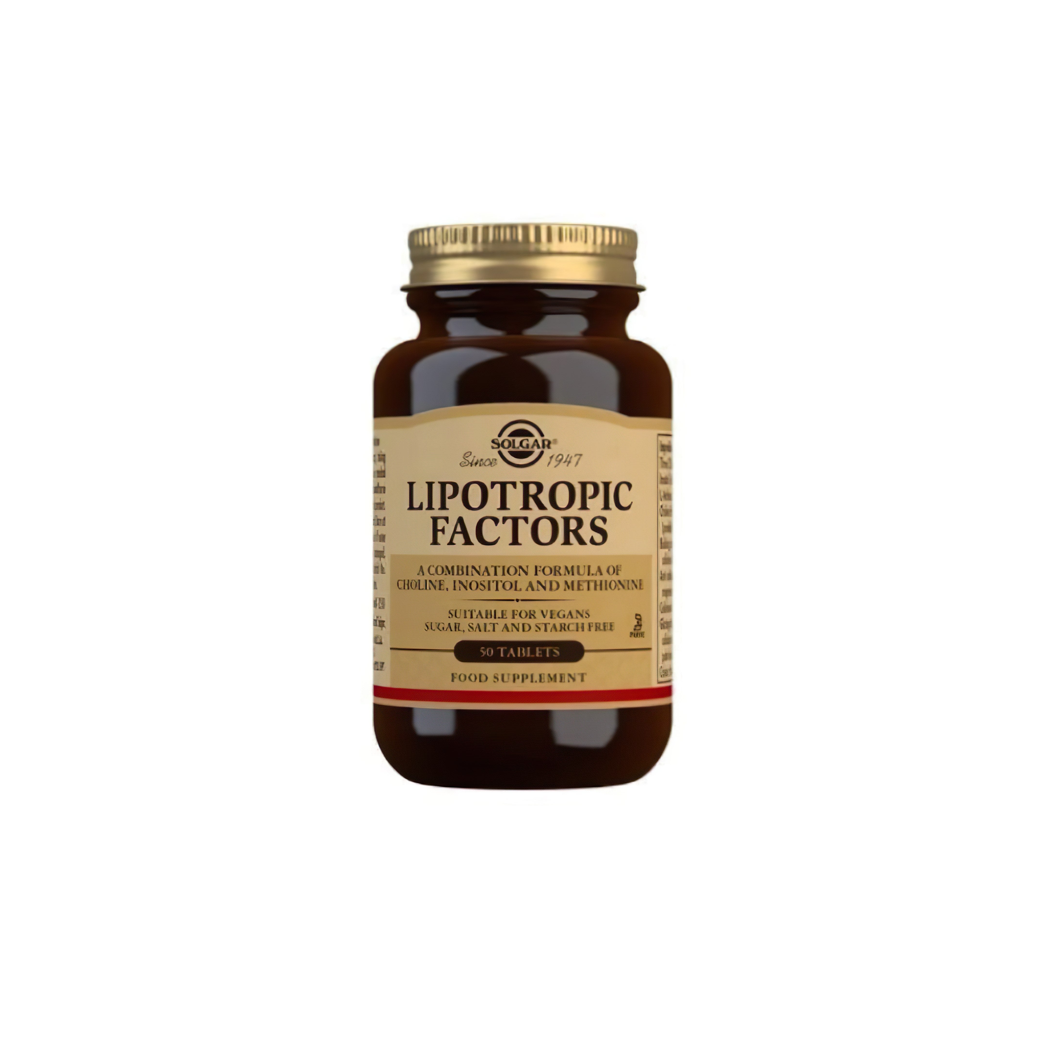 Solgar Lipotropic Factors 50 Comprimidos
