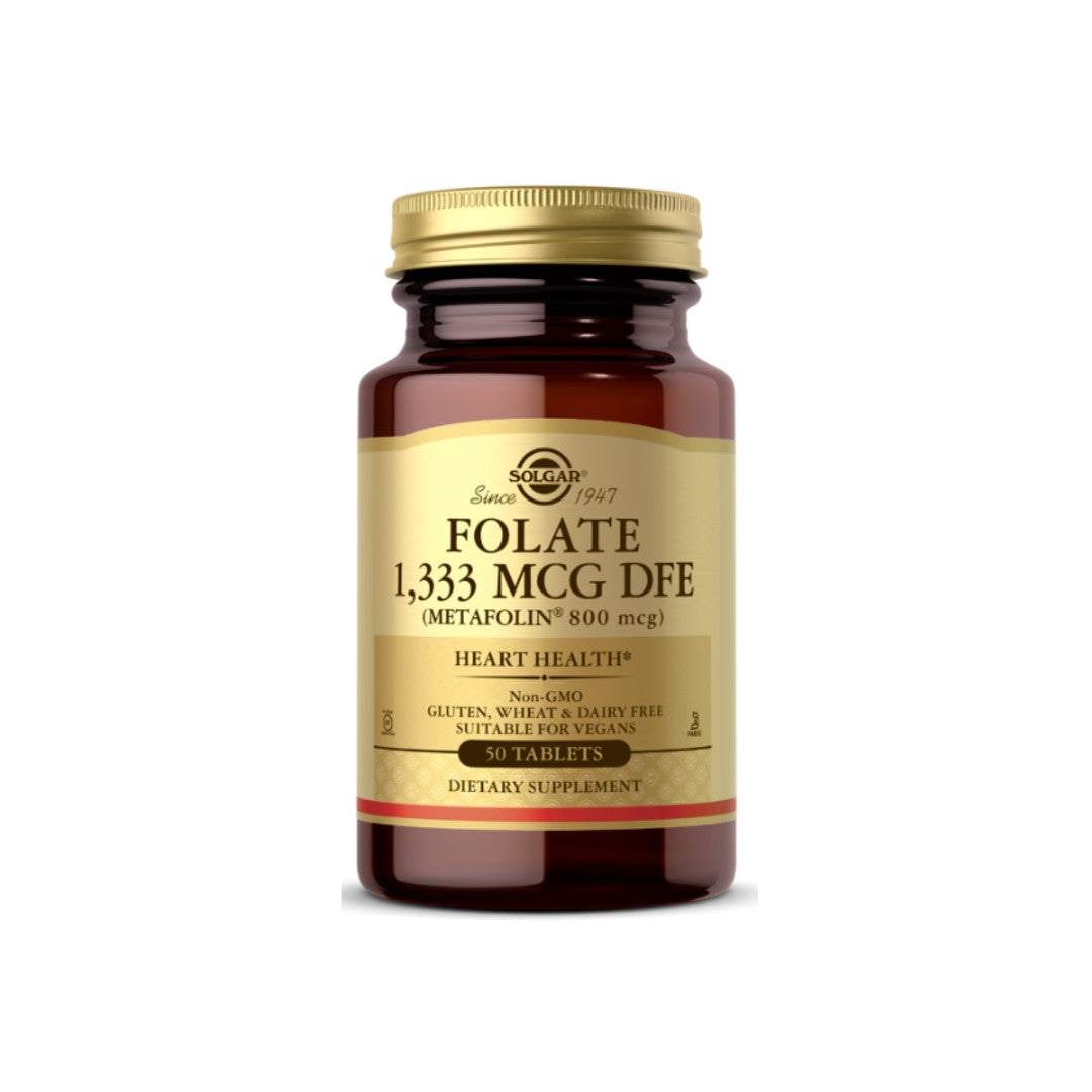 Folate 1,333 mcg DFE (Metafolina 800 mcg) 50 tablets