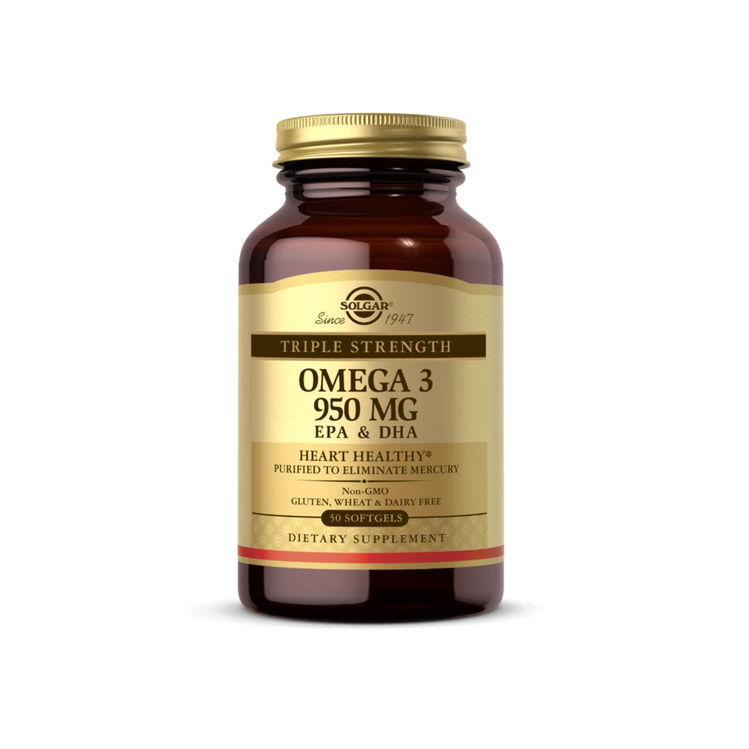 Triple Straength Omega-3, 950 mg EPA & DHA 50 softgel