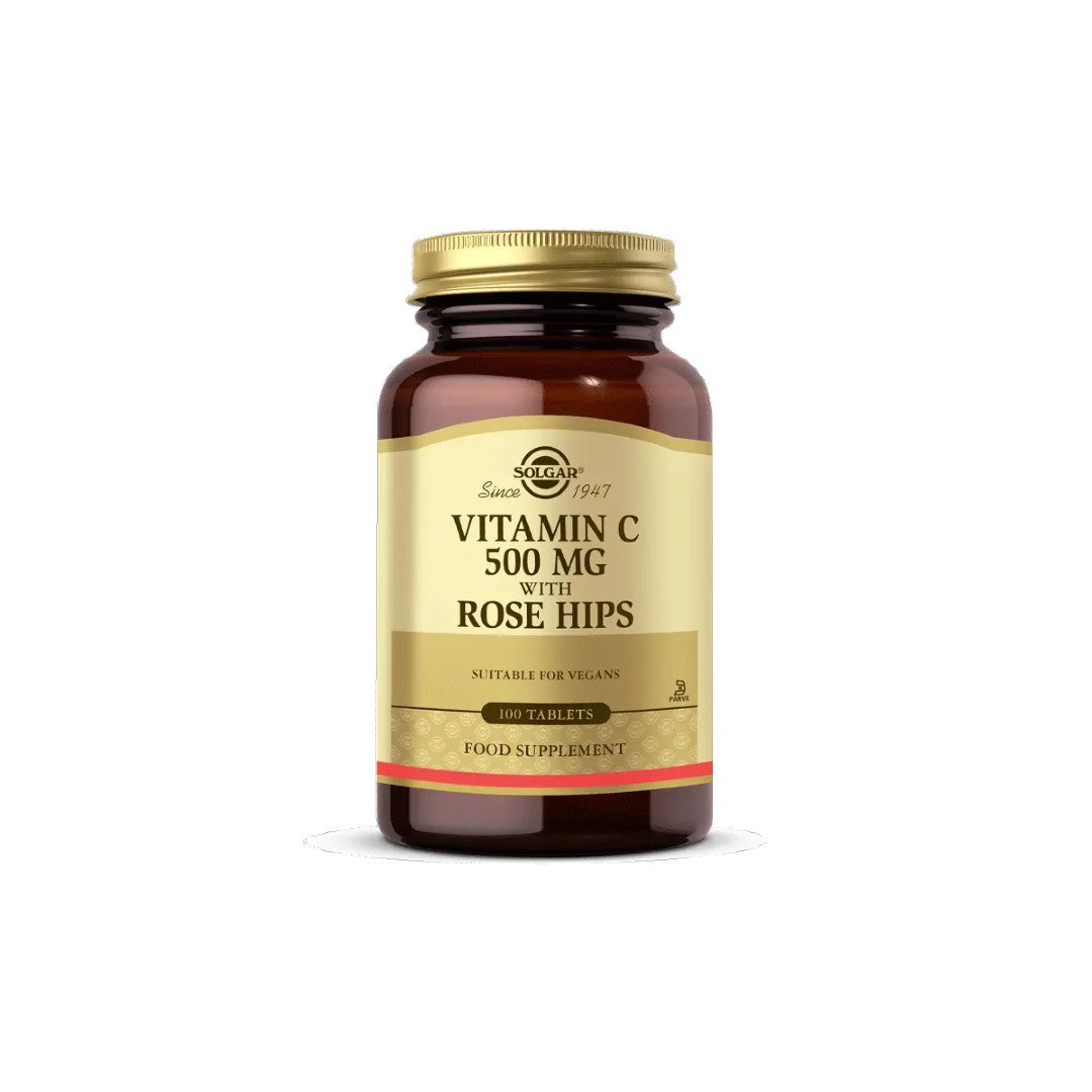 Vitamin C 500 mg with Rose Hips 100 Tablets