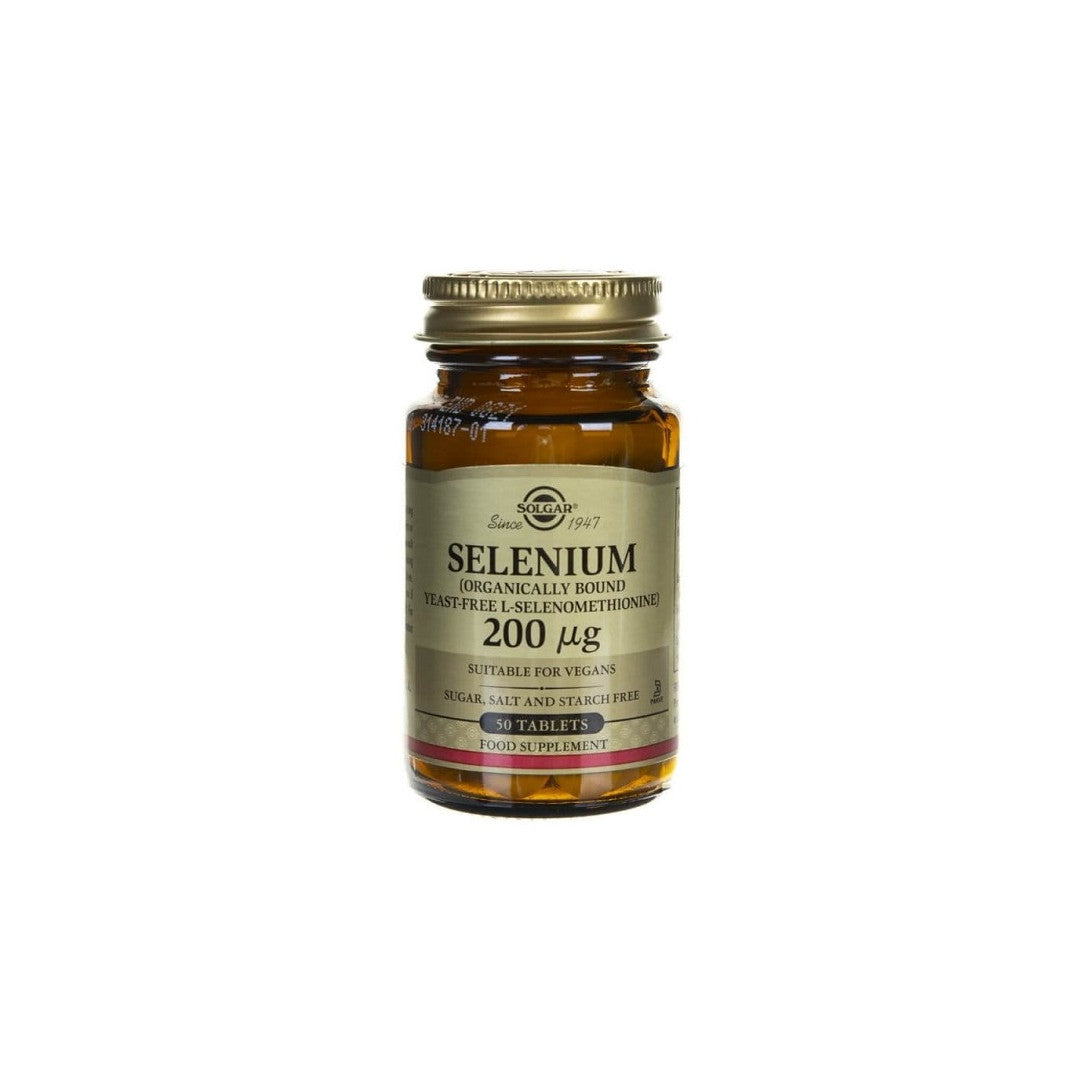 Selenium 200 mcg 50 tablets
