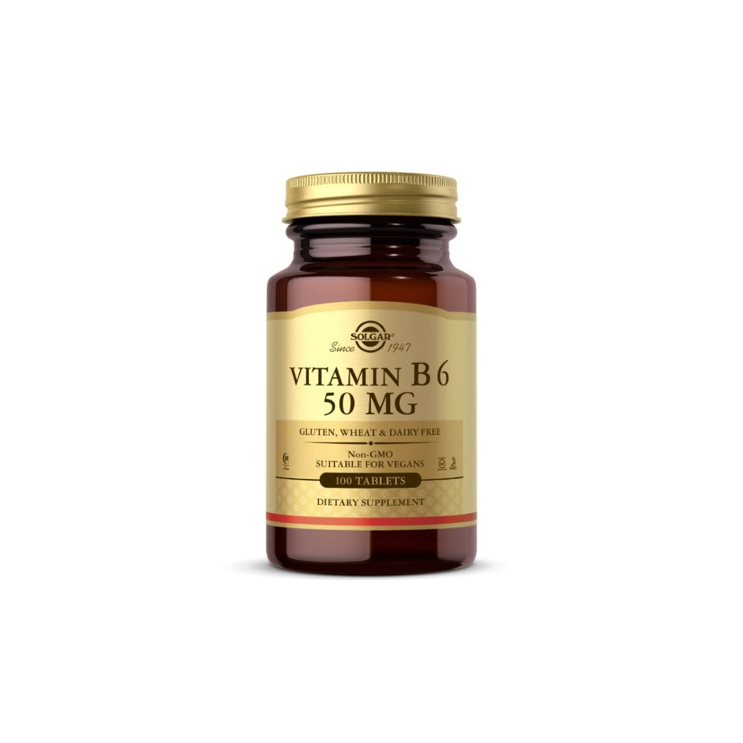 Vitamin B6 50 mg 100 Tablets